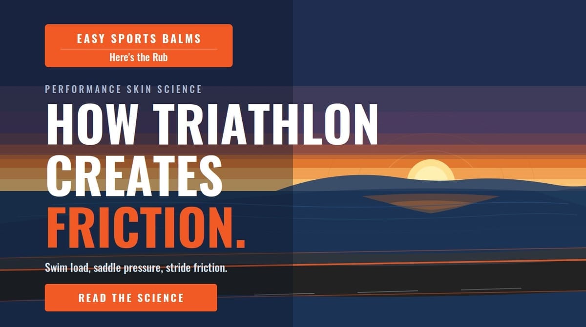 How Triathlon Friction Works Across Swim, Bike, and Run